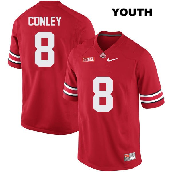 Ohio State Buckeyes Youth Gareon Conley #8 Red Authentic Nike College NCAA Stitched Football Jersey AF19P30UR